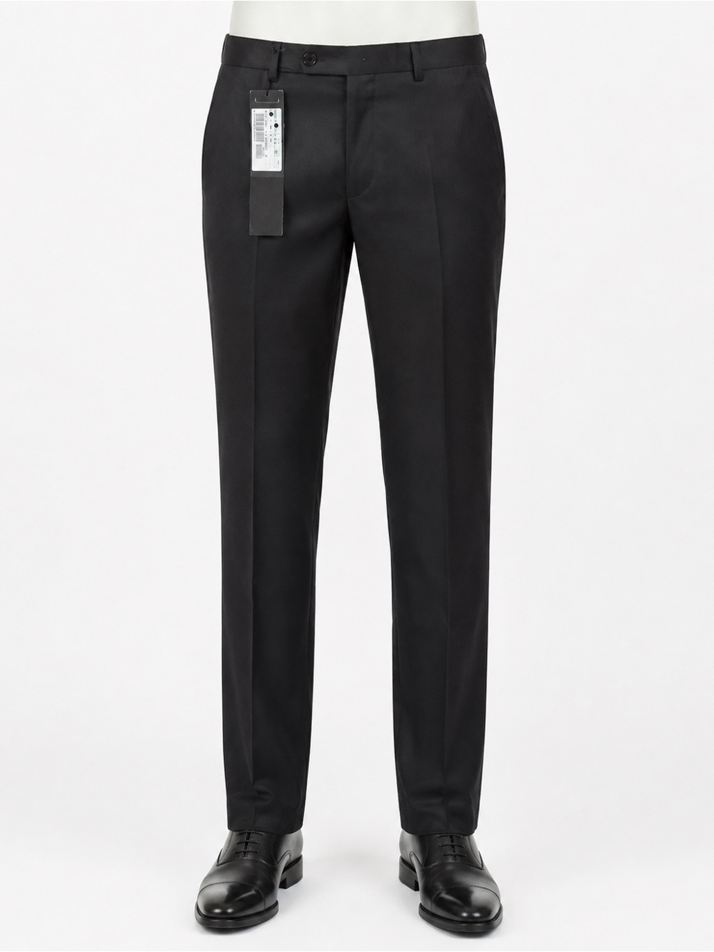 Valentino Black Men's Dress Trousers - Tailored Crease